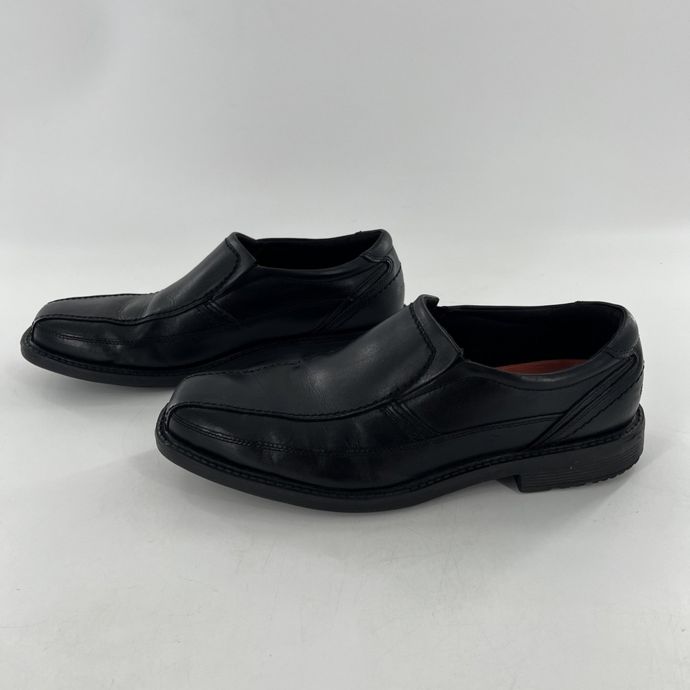 Rockport Trutech Style Leader 2 Bike Toe Slip On Mens Loafer Black 10 M - Picture 6 of 15